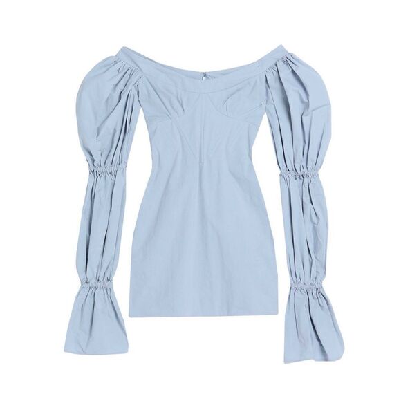 NATALIE ROLT Kenzy Short Blue Dress size S/US4 - Picture 3 of 11